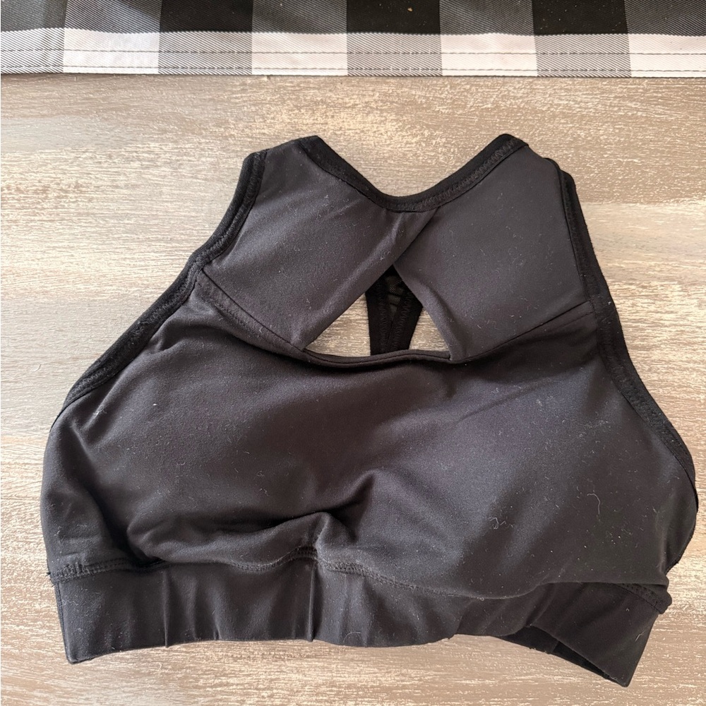 The Chestee Black Sports Bra